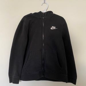 nike sportswear club full-zip hoodie